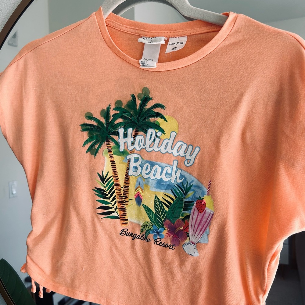 Youth Girls H&M Holiday Top